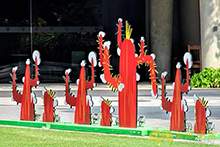 怪咖植物雕塑仙人掌雕塑街景仿真植物雕塑